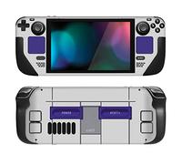 playvital Accessoires pour Steam Deck Autocollant Protection | Stickers Skin pour Steam Deck OLED & LCD Console-Classiques Style Snes