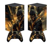 playvital Autocollant Manette pour Xbox Series X Accessoires Protection,Stickers pour Xbox Series X Console Skin-Terres Incultes Wukong