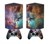 playvital Autocollant Manette pour Xbox Series X Accessoires Protection,Stickers pour Xbox Series X Console Skin-Nébuleuse Mystique