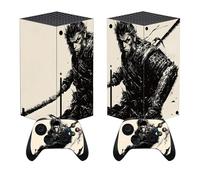 playvital Autocollant Manette pour Xbox Series X Accessoires Protection,Stickers pour Xbox Series X Console Skin-Lame d'encre Wukong