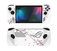 playvital Autocollant pour ROG Ally Accessoire de Protection Console,Stickers Skin Decal pour ROG Ally,2 Set-Fleurs de Cerisier Tombe