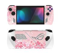 playvital Autocollant pour ROG Ally Accessoire de Protection Console,Stickers Skin Decal pour ROG Ally,2 Set-Rose Pétales Cerisier