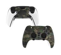 playvital Autocollant Protection pour ps5 Edge Manette,Feuilles Vertes | Stickers Skin pour ps5 Edge Controller