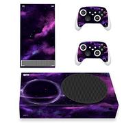PlayVital Autocollant Protection pour Xbox Series S Sticker Manette Skin pour Xbox Series S Accessoires Console-Violet Planète