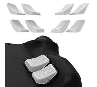 PlayVital Bouton pour Steam Deck OLED/LCD,Protection Accessoires pour Steam Deck Back Button-Gris Froid,2 Épaisseurs Différentes