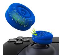 PlayVital Capuchon Manette pour ps5/ps4,Protection Joystick pour Xbox Series X/S,Thumbs Cushion Caps pour Xbox One/Elite Series 2,Cover Stick pour Nintendo Switch Pro Controller-Bleu