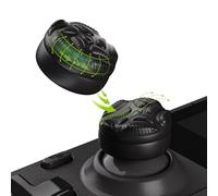 playvital Capuchon pour Steam Deck OLED & LCD Thumb Grip Caps,Joystick Protection pour Steam Deck Accessoires,Thumb Cushion Caps pour PS Portal Stick Analogique Antidérapant-Noir