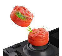 playvital Capuchon pour Steam Deck OLED & LCD Thumb Grip Caps,Joystick Protection pour Steam Deck Accessoires,Thumb Cushion Caps pour PS Portal Stick Analogique Antidérapant-Orange