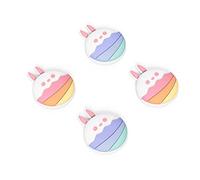 playvital Capuchon pour Switch Protection Joystick,Joycon Cover de Stick pour Nintendo Switch OLED/Lite Thumb Grip Caps Prises de Pouce-Lapin de Pâques