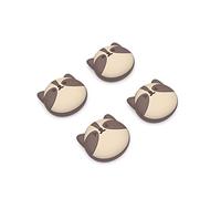 playvital Capuchons pour ps5 Manette Cover Joystick pour ps4,pour Xbox Series X S,Thumb Grip Caps pour Xbox One,Protection de Stick Analogique pour Switch Pro Controller,Petit Raton