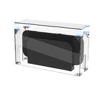 playvital Coque Anti-Poussière pour Switch 2 Console-Clair | Housse Étui de Protection pour Switch 2 Chargeur Dock Cover Acrylique Boîte d'Affichage Anti-Rayures Étanche/Assemble