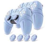 playvital Coque Manette pour ps5 Grip Housse Protection,2 PCS-Bleu