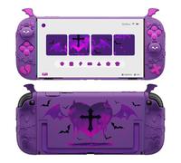 playvital Coque pour Nintendo Switch 2-Violet, Série Gothic Imp