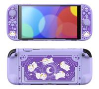 playvital Coque pour Switch 2 Étui Rigide Dockable,Orbite du Lapin Céleste | avec Housse Grip pour Joycon & Capuchon Joystick & Couvre-Boutons,Coque de Protection pour Nintendo Switch 2 Accessoires