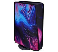 playvital Housse Anti-Poussière pour ps5 Accessoire Protection,Dust Cover pour ps5 Standard & Digital Console Cache-Poussière Nylon-Vertical,Origine du Chaos