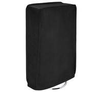 PlayVital Housse Anti-Poussière pour ps5 Slim Console,Accessoire Protection pour ps5 Slim Cache-Poussière Nylon Dust Cover,Digital Edition-Vertical,Noir