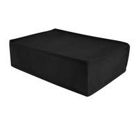 PlayVital Housse Anti-Poussière pour ps5 Slim Standard Console,Accessoire Protection pour ps5 Slim Cache-Poussière Nylon Dust Cover,Disc Edition-Horizontal,Noir