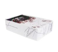 playvital Housse Anti-Poussière pour ps5 Slim Standard Console,Accessoire Protection pour ps5 Slim Cache-Poussière Nylon Dust Cover,Disc Edition-Horizontal,Clown Hahaha