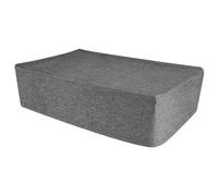 playvital Housse Anti-Poussière pour ps5 Slim Standard Console,Accessoire Protection pour ps5 Slim Cache-Poussière Nylon Dust Cover,Disc Edition-Horizontal,Gris