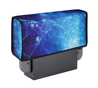 PlayVital Housse Anti-Poussière pour Switch/Switch OLED,Coque Protection pour Nintendo Dock,Cover Anti-Rayures Étanche-Bleue Nébuleuse
