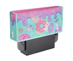 PlayVital Housse Anti-Poussière pour Switch/Switch OLED,Coque Protection pour Nintendo Dock,Cover Anti-Rayures Étanche-Donut Odyssée