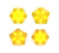 PlayVital LED Capuchon Protection pour ps5 Manette,Étoiles | Caps Joystick pour ps4 Cover de Stick Analogiques pour Xbox Series/One X S pour Nintendo Switch Pro Controller