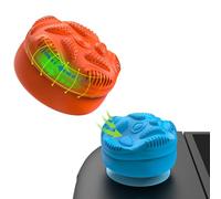 playvital pour Switch 2 Manette Capuchon Joystick,Thumbstick Grip Cover pour Nintendo Switch 2 Accessoires Joycon,4 PCS Thumbs Cushion Caps Stick Analogique-Bleu & Orange