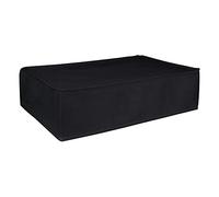 PlayVital Protection pour ps5 Housse Anti-Poussière,Dust Cover pour ps5 Standard & Digital Console Cache Nylon Anti-Scratch-Horizontal，Noir