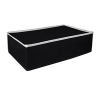 playvital Protection pour ps5 Housse Anti-Poussière,Dust Cover pour ps5 Standard & Digital Console Cache Nylon Anti-Scratch-Horizontal，Noir & Gris Clair Garniture