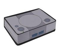 PlayVital Protection pour ps5 Housse Anti-Poussière,Dust Cover pour ps5 Standard & Digital Console Cache Nylon Anti-Scratch-Horizontal，Style Rétro 32 Bits