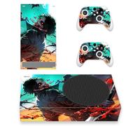 playvital Skin pour Xbox Series S Manette Accessoires,Autocollant pour Xbox Series S Console Sticker Habillages-Chauve-Souris Zombie