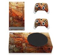 PlayVital Sticker pour Xbox Séries S Manette,Kit de Autocollants Skin Decal pour Xbox Séries S Console-Armure Rouillée