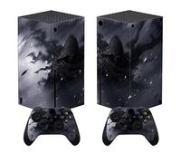 PlayVital Stickers Manette pour Xbox Series X,Autocollant Protection pour Xbox Series X Console Accessoires Skin Habillages-Assassin Ombre