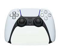 playvital Support pour ps5 Porte Manette Accessoire Socle pour ps5 Controller Stand Holder avec Coussinet Antidérapant-Blanc