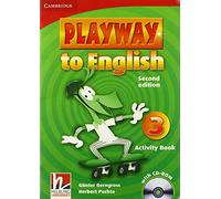 Playway to English Level 3 Activity Book with CD-ROM