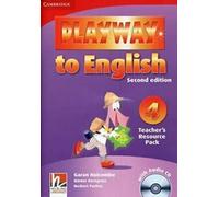 Playway to English Level 4 Teacher's Resource Pack avec CD audio By Garan Holco