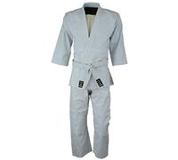 Playwell Arts Martiaux Blanchie Blanc Judo Uniforme - 380GSM - 7/200CM