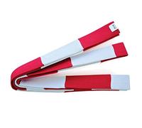 Playwell Arts Martiaux de Luxe 2" Large Maîtres Instructor Bloc Ceinture Rouge/Blanc - Neuf - 300cm