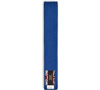 Playwell Ceinture de classement en Coton de Couleur Unie pour Arts Martiaux - Bleu (320 cm)