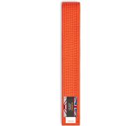Playwell Ceinture de classement en Coton de Couleur Unie pour Arts Martiaux - Orange (300 cm)