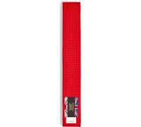 Playwell Ceinture de classement en Coton de Couleur Unie pour Arts Martiaux - Rouge (320 cm)