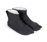 Playwell Chaussettes pour arts martiaux Ninja Tabi avec semelle en toile Taille L