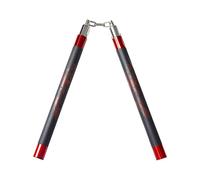Playwell de Luxe Caoutchouc Mousse Entrainement Vitesse Wiimote avec Chaîne - 11" - Noir/Rouge