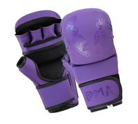 Playwell MMA "Twin Tiger" 20 oz Gants de lutte et de lutte - Violet - M/L