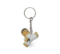 Playwell Porte-clés d'arts martiaux - Porte-clés figurine Taekwondo TKD High Kick - H501