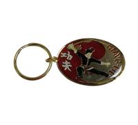 Playwell Porte-clés ovale pour arts martiaux Kung Fu, Noir , 5CM