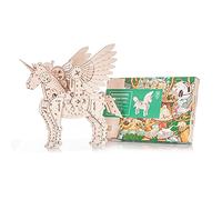 Playwood - Licorne modèle 3D Mobile en Bois - Maquette en Bois à Assembler soi-même - sans Colle ni Outils - A partir de 14 Ans
