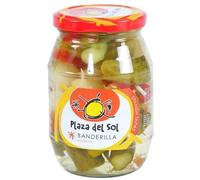 PLAZA DEL SOL: Brochettes piquantes méditerranéennes 165G - Saveurs du monde - Épices exotiques - Authentique Europe et Méditerranée - Le Lot De 3