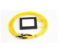 PLC1 Split 4 Box Beam Splitter 1 à 4 Fibre Splitter FC SC St LC Longueur en Option(SC Optical Splitter)