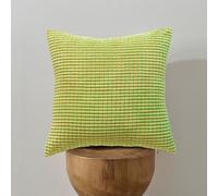 PLCIVSA Housse Coussin 80x80 40x40 Decoration Canape Salon Maison Modernes Housses de Coussins Carré 60x60 45x45 70x70 avec Fermeture Éclair pour Deco Velours Côtelé, Lavable(Color10,60x80cm/24x32in)